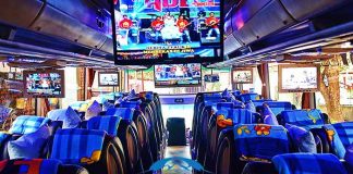 Daftar Harga Sewa Bus Pariwisata di Depok Terbaru Murah Interior